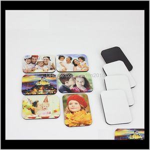 7504Cm Mdf Wood Fridge Magnets Sublimation Blank Stickers Customized Wooden Refrigerator Magnet Wb2392 0N1