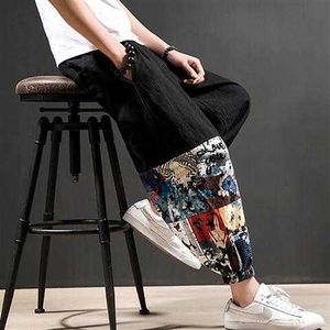 Pantaloni cinesi, tempo libero, Lanterne Harun, Abbigliamento nazionale maschile, Pantaloni Kung Fu, Abbigliamento maschile orientale Y0927