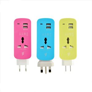 Smart Power Plugs Strip With USB Portable Extension Socket US UK European EU Plug 1.5m Cable Travel Adapter Phone Charger