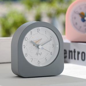 Другие часы аксессуары простые симпатичные будильники девушки Silent Night Light Student Creative Relogio Despertador Room Decer DM50AC