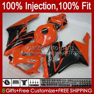 OEM Code для Honda CBR 1000 обтекателей CBR1000 RR CBR-1000 CC 2004 2005 CBR-1000 CC 2004 2005 CBR 1000RR 1000CC 2004-2005 CBR1000RR Orange Black 04 05