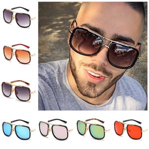 Moda Erkekler Güneş Gözlüğü Kişilik Çift Işın Güneş Glasse Adumbral Anti-UV Gözlük Boy Çerçeve Gözlükler Süs A ++