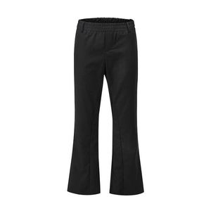 Original cor sólida cintura elástica Alargamento calças dos homens e das mulheres frouxas perna larga soltos Suit Casual Calças Streetwear Trumpet Calças P0811