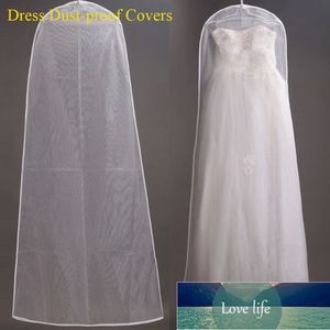 Coperture antipolvere Borse portaoggetti per abito da sposa Abito da sposa Protezione per indumenti Copri abbigliamento Custodia trasparente per guardaroba Prezzo di fabbrica design esperto Qualità più recente