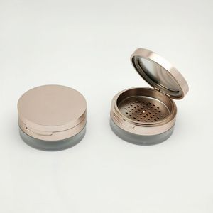 Loose Powder Box Cosmetic Container Travel 8g Empty Refillable Jar Pot Face Powder Sifter Case
