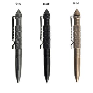 Ballpoint Pens Multi functional Pen Tactical Tungsten Steel Rotating Unisex Tool Window Glass Metal Friend Gifts