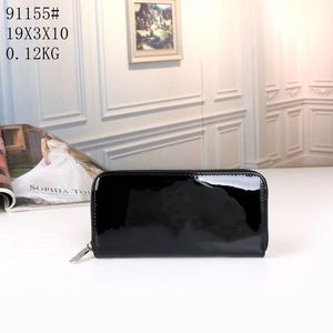 Women's new embroidered zipper pocket card bag hand Wallet clearance sale