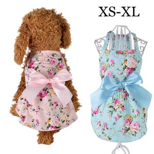 Gelin Elbisesi Ayı toptan satış-Köpek Giyim Pet Elbise Tatlı Prenses Teddy Bear Yavru Gelinlik Modu Küçük Orta Giyim