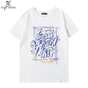 2021 Fashion Trendy Style T-shirt da uomo stilista Estate Uomo Donna T-shirt a maniche corte T-shirt All-match Casual Top comodi