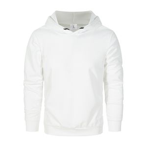 Mode män och kvinnor hoodies hip-hop street wear casual hoodies sweatshirts höst elastisk fast färg förtjockning värme y0319