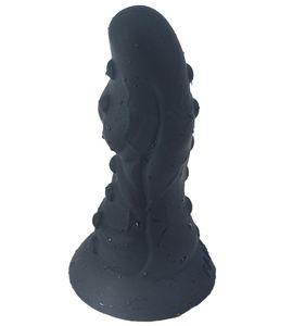 Großer Analplug, erhabene Punkte, stimulieren Silikon-Dildo-Buttplug mit Saugnapf, Sexspielzeug für Erwachsene, Anus-G-Punkt-Massage-Masturbator