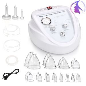 New Vacuum Therapy Body Face Massage Body Shaping Lymph Drainage Breast Lifting Enhancement Massage Beauty Machine