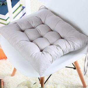 Coussin / oreiller décoratif chaise carrée coussin anti-glissement confortable assise chaude pour la maison bureau REME889