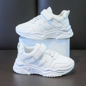 Biała Moda Trampki Dzieci Dorywczo Slip-On Bezpieczeństwa Buty Tenis Casual Szkolne Spacery Buty Sportowe Dla Dziewczyn Chłopcy G1025
