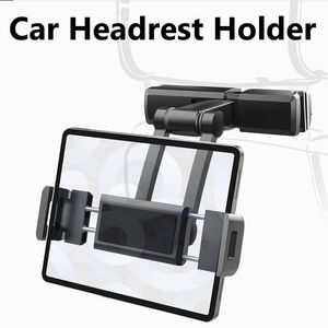 Car Headrest Phone Holders Stretchable Tablet Holder 360-Degree Adjustment mobile Stand Universal for 5.5-12.3 Inches Devices