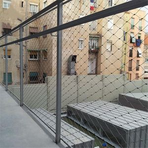 Fencing Trellis Gates Balustrade Fencing Handrail Infill Stainless Steel Wire Rope Mesh Netting