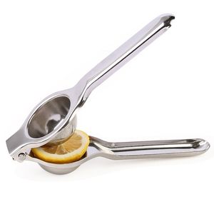 Rostfritt stål manuell juice squeezer frukt verktyg mini handtryck orange juicer granatäpple citron squeezers köksartiklar th0079