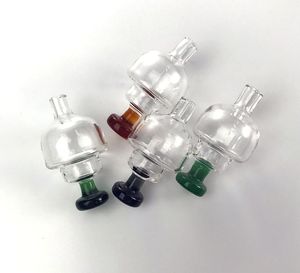 Flera dab -verktyg Heady Smoking Accessories 4 Färgade glas Bong Carb Caps för kvarts banger naglar olja dab riggar tobak tillbehör dcc23