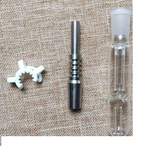 티타늄 팁 네일 10mm와 Nector 컬렉터 키트 14mm 19mm 조인트 DAB 밀짚 오일 rigs 마이크로 Nector 수집기