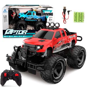 Wholesale scale road for sale - Group buy Remote Control Car High Off road Performance Scale km h WD Land Off Road with Car Light Durable and practical Funny Q0726