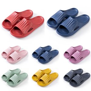 Sommar tofflor Slides skor D39 Män Kvinnor Sandal Plattform Sneaker Mens Kvinnor Röd Svart Vit Gul Slide Sandaler Trainer Utomhus Inomhus Slipper 36-45