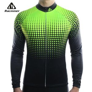 Гоночные куртки Racmmer 2022 Велокаринг-джерси с длинным рукавом MTB одежда для одежды набор для одежды набор велосипед