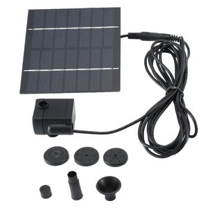 Watering Equipments Solar Power Floating Fountain Water Pump Brushless Motor For Garden Pool Decorative