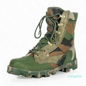 Mäns militära bootstorlek 38-46 Combat Mens Chukka Ankel Boot Tactical Big Army Male Shoes Safety Motocycle s B1388 11