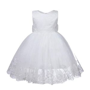 Dziewczyna Dresses Baby Girl Infant Princess Dress 1st Urodziny Urodziny Born Wedding Lace Kids Party Vestidos Christening Chrzest Suknia