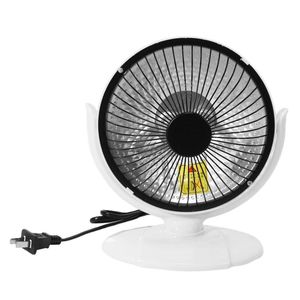 Riscaldatori domestici Mini riscaldatore a infrarossi portatile elettrico aria calda ventilatore da tavolo per l'inverno bagno domestico spina americana