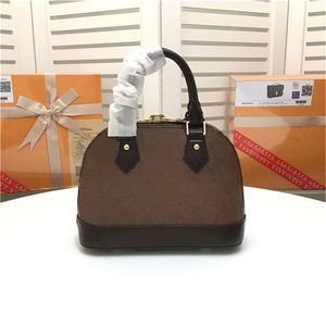 2021 Frauenbag Handtasche Echtes Leder hochwertige Frauen Messenger Cross Body Chain Clutch Shell -Umhängetaschen kostenlose Lieferung