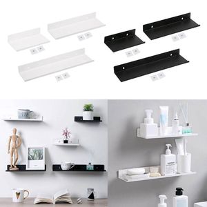 Wholesale video steel resale online - Hooks Rails Steel Floating Shelf Storage Expand Wall Space For Home Organizer Kitchen Office Speaker Video Cams Toy