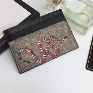 fashion men women credit card holder designer classic mini bank card holders small slim wallet sneaker tiger cardholder thin purse guccis