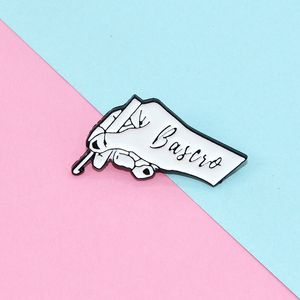 Жестные эмалевые броши для женского модного платья рубашка Demin Metal Metring Funny Brooch Pins Знаки продвижение подарки новый дизайн