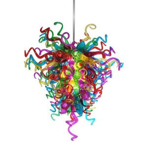 Lampy wisiorek Producent bezpośredni Store Multi Color Handmade Dmuchane Szklane Światła żyrandol 28 o 36 cali dekoracji sztuki nowoczesnej