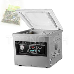 Electric Vacuum Packing Machine Stainless Steel Chamber Grains Tea Nut Plastic Bags Food Sealer