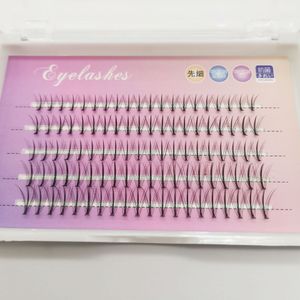 Eyelashes eyelash lash grower lashes extension natural long Barbie sandwich individual single cluster mink eyelashes Mixed Grafted Soft five row self grafting