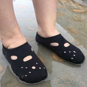 Neopren Aqua ayakkabı kaymaz tüplü şnorkel yüzme çorap dalış çizmeler palet wetsuit kısa plaj yüzmek havuzu yukarı akış ayakkabı Y0714