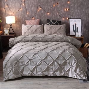 Solide Nordic Einfache Multi-Farbe Weiß Schwarz Bettwäsche-Sets Königin König Größe 220x240 150x210 Bettbezug set Bettwäsche Quilt Abdeckung