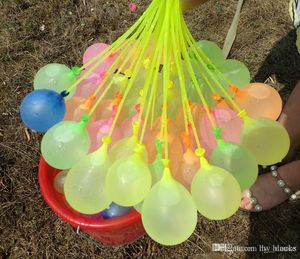 W Jouets achat en gros de 1pcs eaux colorées boucles de ballons de ballons de ballons incroyable magique w ater bombes jouet remplissant eau ballons jeux enfants jouets enfants