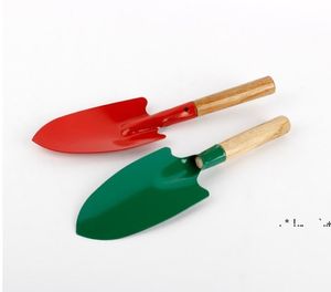 Wholesale small spade for gardening resale online - newMini Gardening Shovel Colorful Metal Small Shoveles Garden Spade Hardware Tools Digging Kids Spades Tool EWE6397