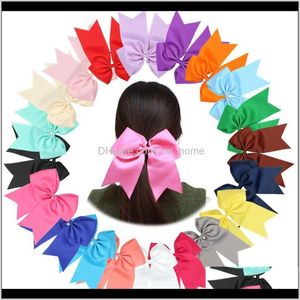 Grande fita elástica alegria arco líder de torcida arcos de dança hairbands para meninas acessórios ydzg2 acessórios SEUXC