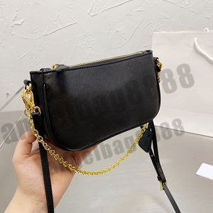 Luxury Designer Brand Fashion Shoulder Axillary Bags Handbags Women chain letter mobile phone bag wallet 2021 All match crossbody Metallic totes print