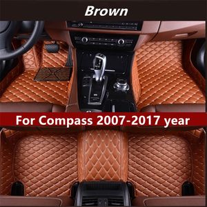 Для Jeep Compass 2007-2017 год нескользящий нетоксичный коврик для матов на этажах