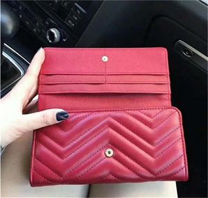 Wholesale red quilted purse for sale - Group buy Classic Humanoid Pattern Wallet Women Bag Quilted Leather Rectangular Covered Black Red Wallets Purses Bags