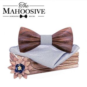 2019 Holz Holz Fliege camisas mujer Floral Bowtie modis gravata krawatte krawatten für männer cravate homme noeud papillon chemise femme Y1229