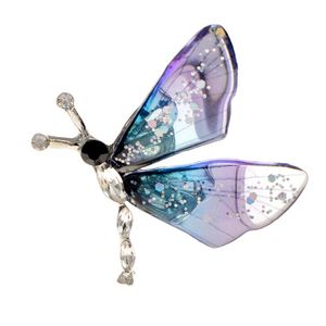 Szpilki, Broszki Cindy Xiang Przezroczysty Kolor Motyl Dla Kobiet Rhinestone Insect Pin 3 Dostępne Allpy Material Winter Biżuteria