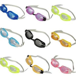 Party Favor Swimming Glasses Allmänt För Vuxna Och Barn Träningsglasögon med öronfälla Nose Clip Justerbara Dykglasögon T9i001293