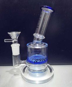 bong! vendita bong in vetro Honeycomb Perc dab wax oil domeless dry herb vaporizzatore tubo dell'acqua mini bruciatore a nafta zeusartshop