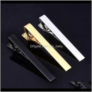 Gemelli Fermagli, Puntine Drop Delivery 2021 Classic Men Pin Clip di stile casual Clip Gioielli di moda per uomo Squisito matrimonio Tie Bar Si